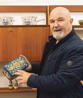 LOKAL TILKNYTNING: Juleskrinet til Christian Bjelland er blant Ketils favoritter.